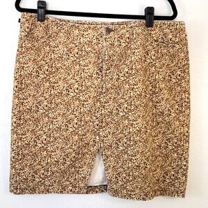 Ralph Ralph Lauren Skirt Women's 12 Floral Corduroy Western Prairie Cowgirl
